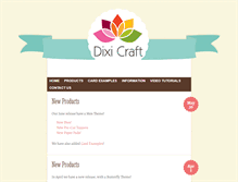 Tablet Screenshot of dixicraft.com